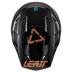 Leatt Kit Moto 9.5 Carbon V22 Black шлем кроссовый + Velocity 6.5 мотоочки