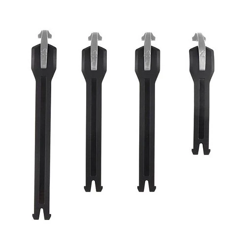 Leatt GPX 4.5/5.5 FlexLock Strap Kit Black ремешок для мотобот (4 шт.)