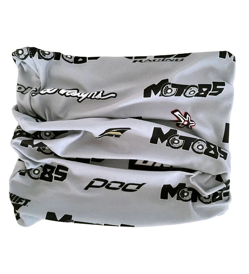 Moto85 баф мотоциклетный, серый