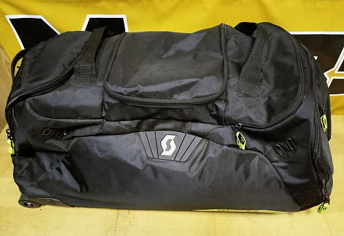 Scott Gear Duffle сумка на колесах, черно-салатовый