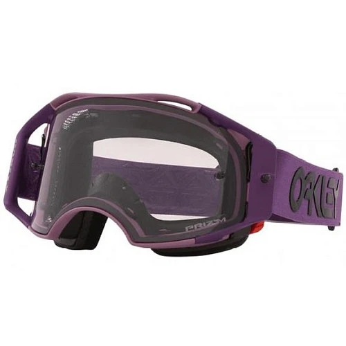 Oakley Airbrake MX Heritage Stripe Lavender/Prizm Low Light мотоочки (OO7107-07)
