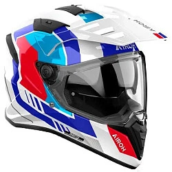 Airoh Bandit Horn White шлем эндуро