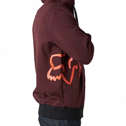 Fox Tainted Zip Fleece толстовка, коричневый