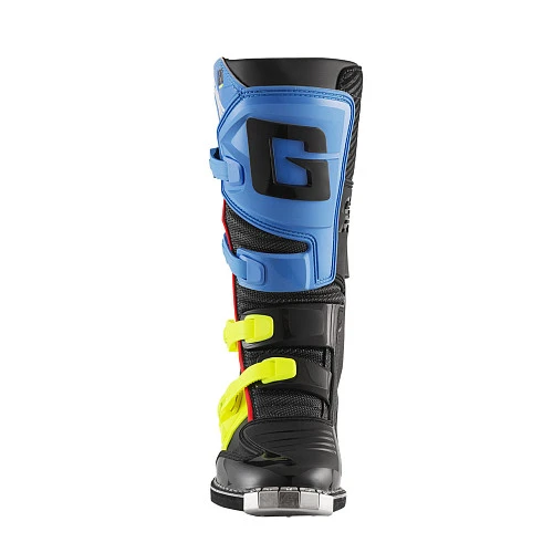 Gaerne GXJ Black/Blue/Fluo/Yellow мотоботы кроссовые детские/женские черно-сине-желтый