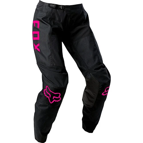 Fox Racing 180 Djet Womens мотоштаны женские, черно-розовый