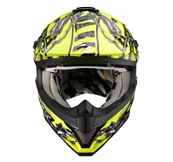 Scorpion VX-15 Air Oil шлем кроссовый, желто-черный