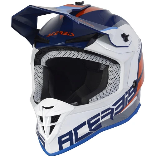 Acerbis Linear Blue/White шлем внедорожный