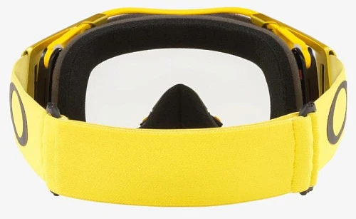 Oakley Airbrake Moto мотоочки желто-черный, прозрачная линза (OO7046-B5)