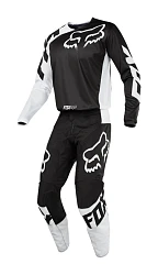 Fox Racing 180 Race Youth 2018 комплект подростковый, черно-белый
