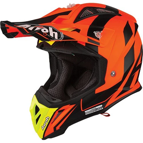 Airoh Aviator 2.3 Bigger Matt Orange шлем внедорожный, оранжевый матовый