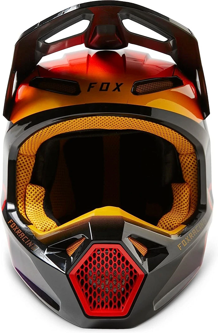 Fox Racing V1 Toxsyk Black шлем кроссовый