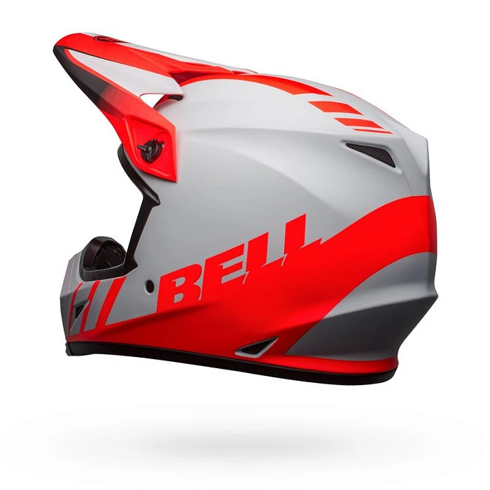 Bell MX-9 Mips Dash Matte Gray /Infrared /Black шлем кроссовый
