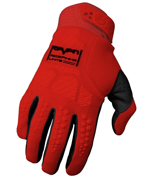 Seven Rival Ascent Flo Red мотоперчатки