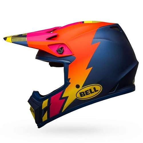 Bell Mx-9 Mips Strike MT Bl\Or\Pk шлем кроссовый