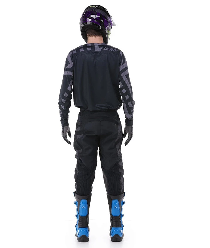 Leatt 3.5 Ride Kit 2024 Stealth комплект мотоштаны + джерси
