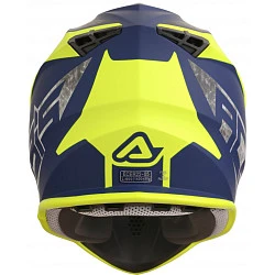 Acerbis Linear Yellow/Blue шлем внедорожный