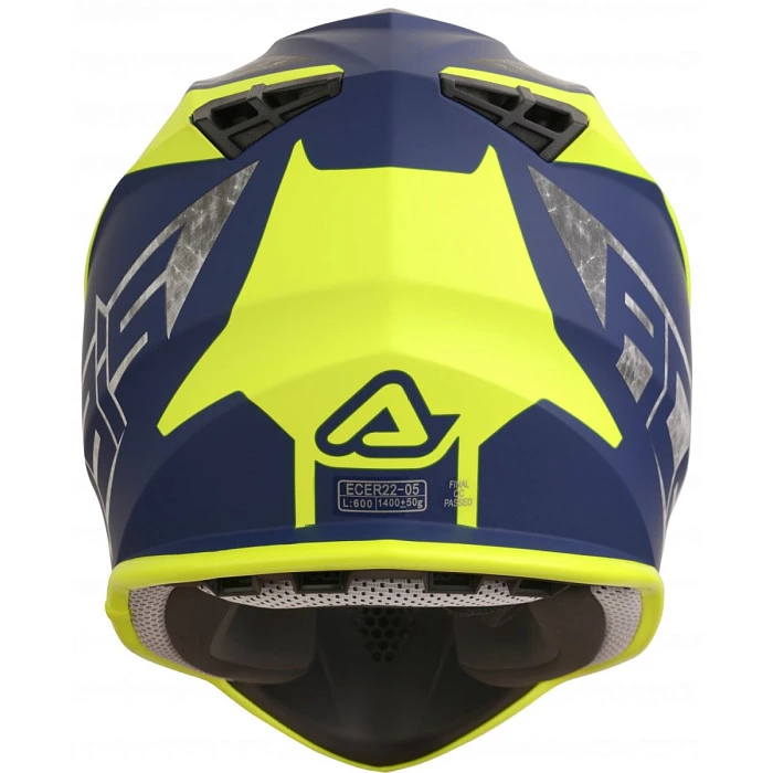 Acerbis Linear Yellow/Blue шлем внедорожный