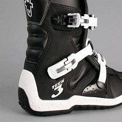 Alpinestars Tech 3 мотоботы кроссовые, черно-белый