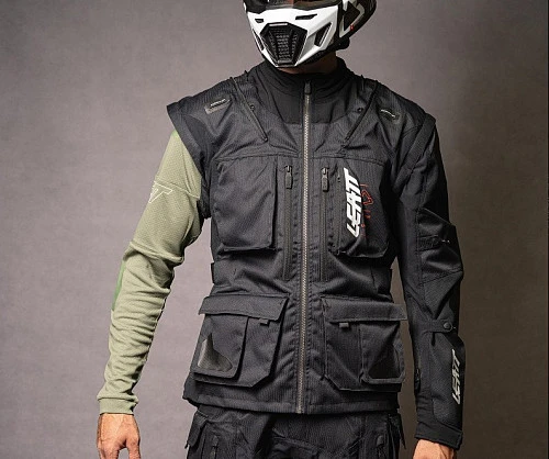 Leatt Moto 5.5 Enduro 2023 Blue мотокуртка эндуро