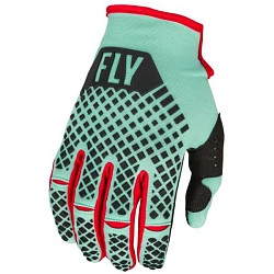 Fly Racing Kinetic S.E. Rave Mint/Black/Red мотоперчатки