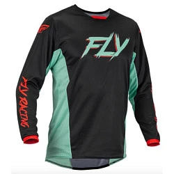 Fly Racing Kinetic S.E. Rave Black/Mint/Red джерси