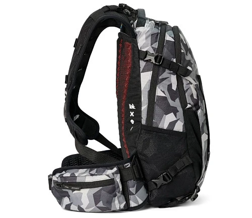 USWE Shred 16L MTB Daypack, Camo/Black рюкзак, серо-черный камуфляж