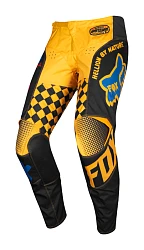 Fox Racing 180 Czar Kids 2019 мотоштаны детские, черно-желтый