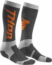 Thor S6 Yth мотоноски подростковые, серо-оранжевый