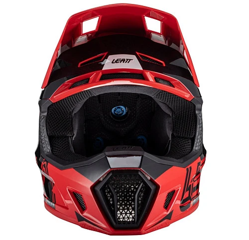 Leatt Kit Moto 7.5 V24 Red шлем кроссовый + Velocity 4.5 мотоочки