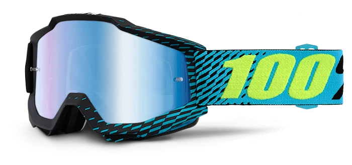100% Accuri R-Core Mirror Blue Lens мотоочки