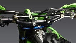 Cycra HCM комплект крепежа для руля 7/8" 22мм, черный