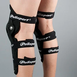 Polisport наколенники, черный