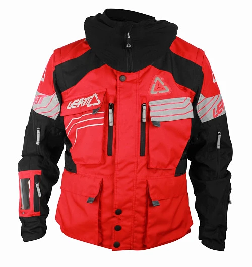Leatt GPX W.E.C мотокуртка эндуро, красно-черный