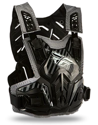 Fly Racing Pivotal Youth панцирь без плеч детский, черный