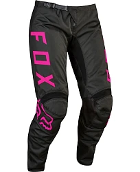Fox Racing 180 Womens 2017 мотоштаны женские, черно-розовый