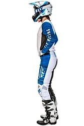 Fly Racing Kinetic Wave комплект, бело-синий