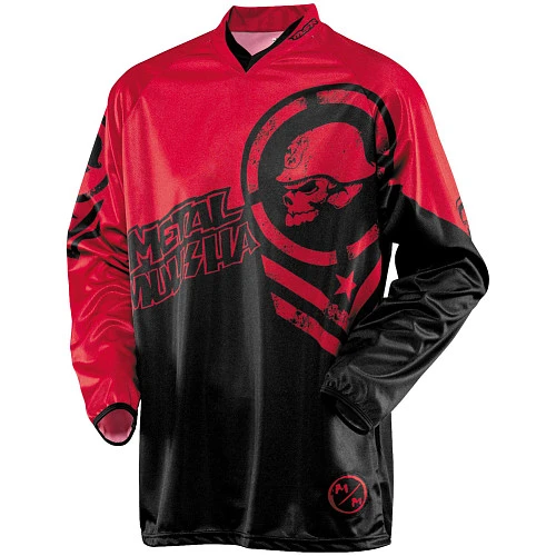 MSR Metal Mulisha Optic джерси, черно-красный