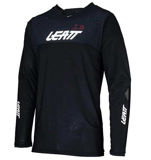 Leatt Moto 4.5 Enduro 2025 Black джерси, черный