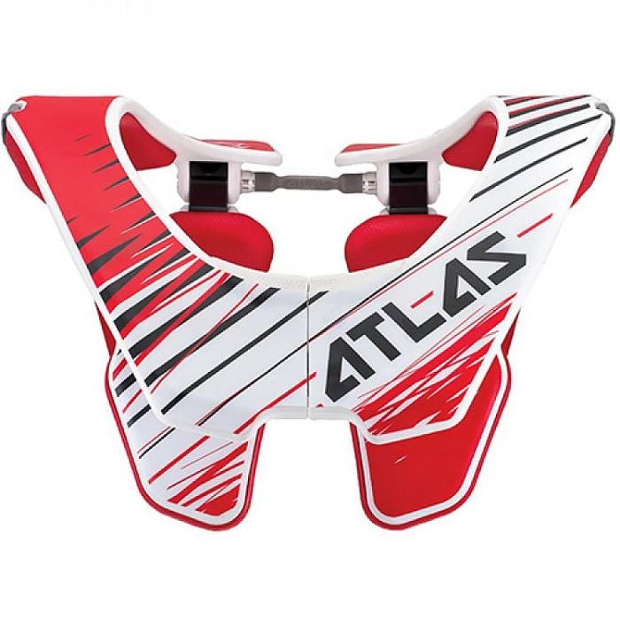 Atlas Air Neck Brace защита шеи, красно-белый