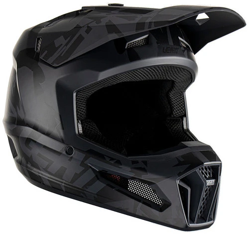 Leatt Moto 3.5 Junior Stealth шлем подростковый