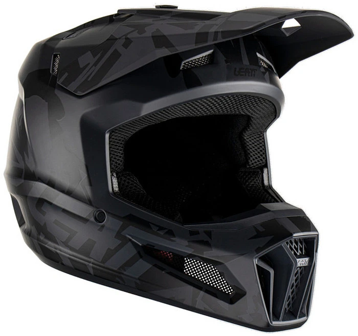 Leatt Moto 3.5 Junior Stealth шлем подростковый