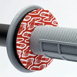 Renthal Grip Donutz донаты на грипсы (накладки на ручки руля), красный