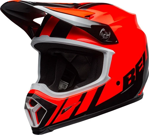 Bell Mx-9 Mips Dash Gloss Orange/Black шлем кроссовый