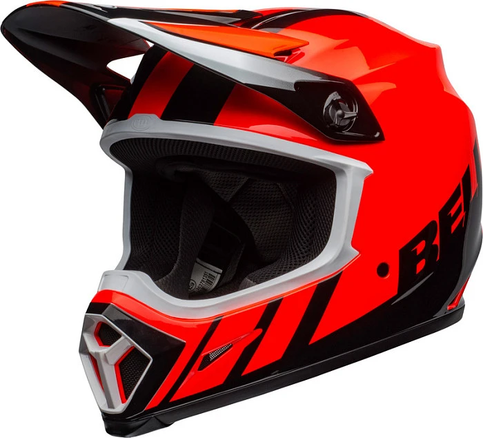 Bell Mx-9 Mips Dash Gloss Orange/Black шлем кроссовый