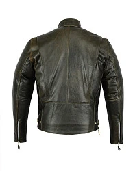 First M202BRT Куртка кожаная Пилот, коричневый, 4XL- 5XL