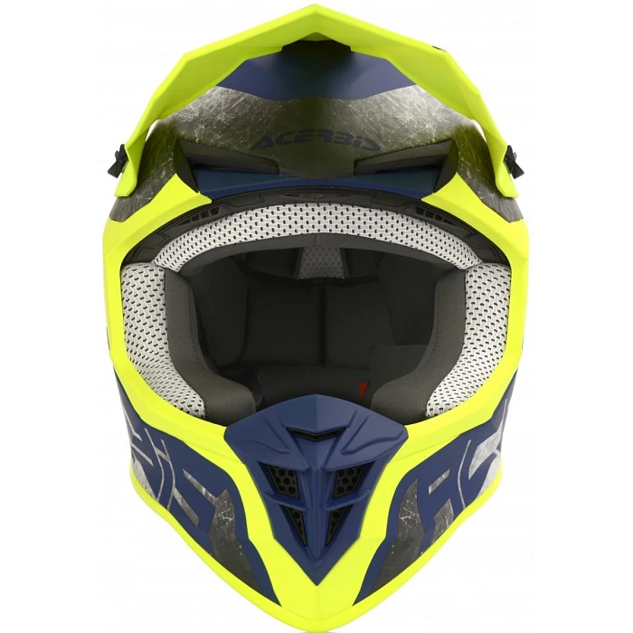 Acerbis Linear Yellow/Blue шлем внедорожный