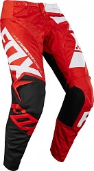 Fox Racing 180 Sayak 2018 мотоштаны, красно-бело-черный