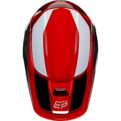 Fox Racing V1 Prix 2020 Flame Red шлем кроссовый