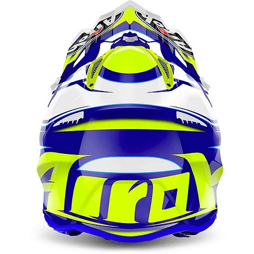 Airoh Aviator 2.2 Restyle Yellow шлем внедорожный, желто-бело-синий