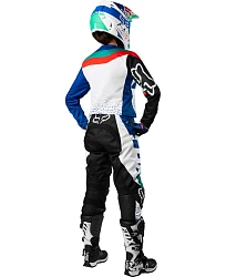 Fox Racing 180 Womens 2018 комплект женский, сине-белый